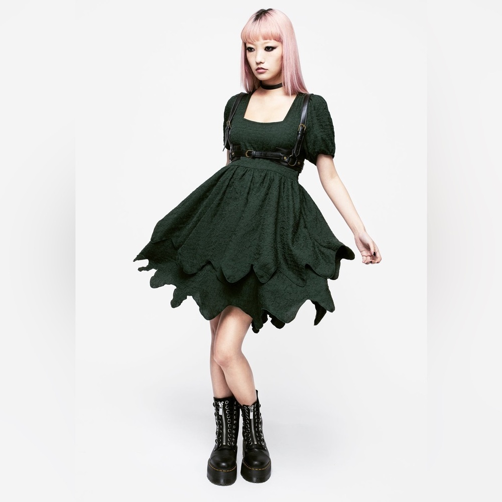 Disturbia Estelle Layered Mini Dress US 10 / UK 14
